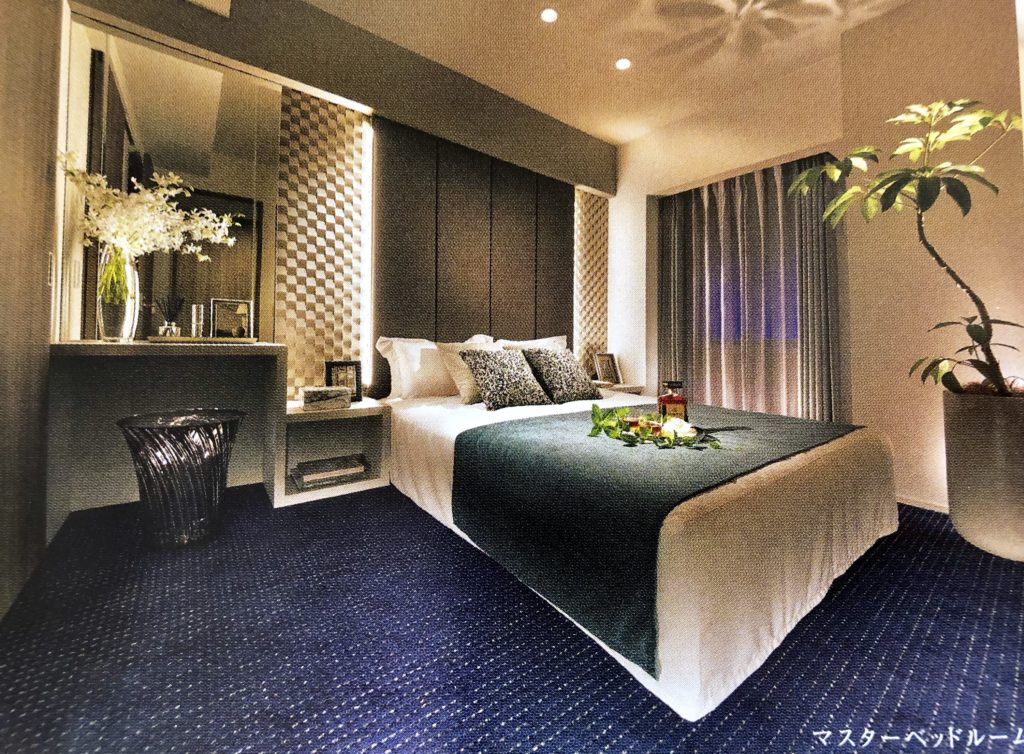 グランマジェスタのベッドルームイメージ図