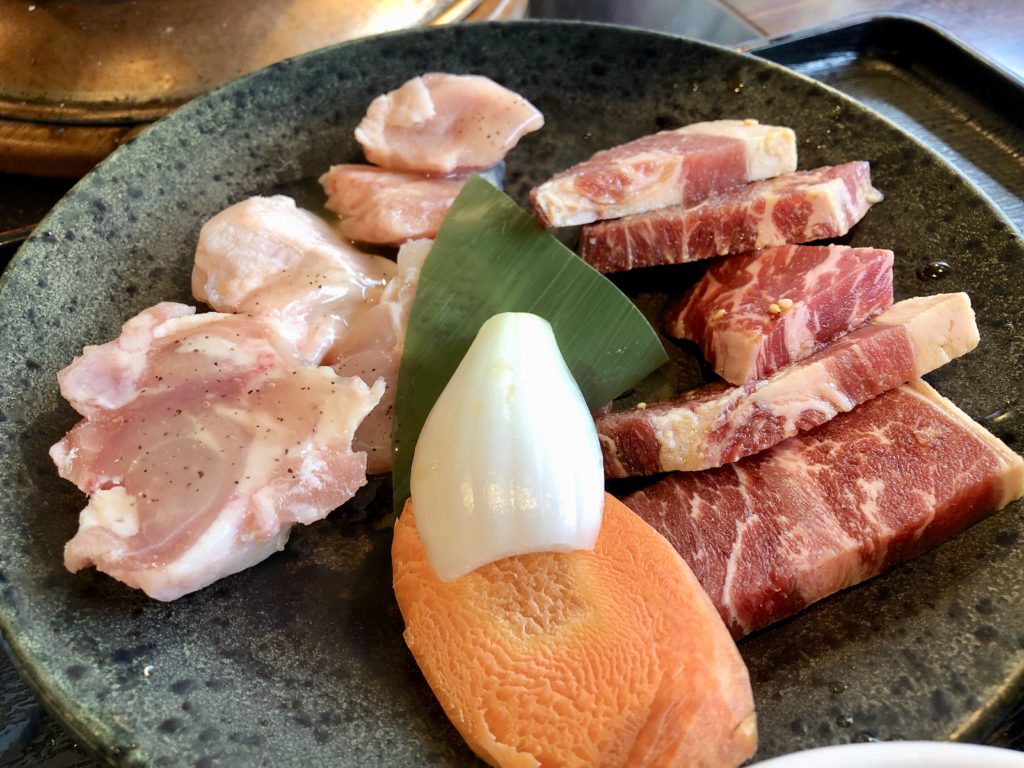 鶏肉・牛肉が150g