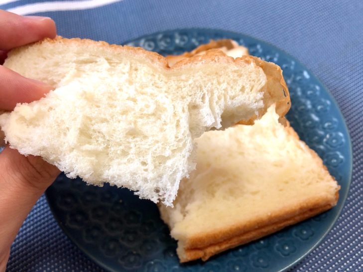 弁慶ベーカリーの食パンアップ画像
