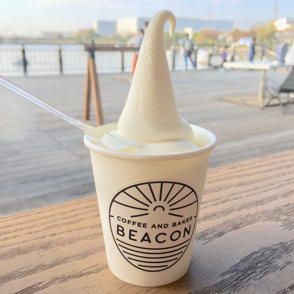 久喜菖蒲公園のカフェbeacon ビーコン はソフトクリームが美味い さいたまっぷる
