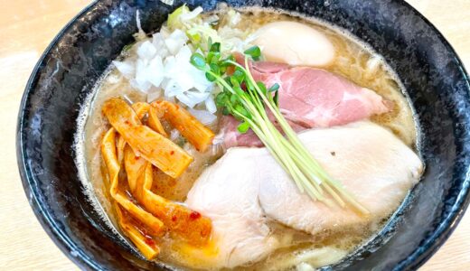 桶川 つけ麺 いな月｜鶏魚介の濃厚スープがうまい！汁なしの台湾まぜそばもあるラーメン屋さん