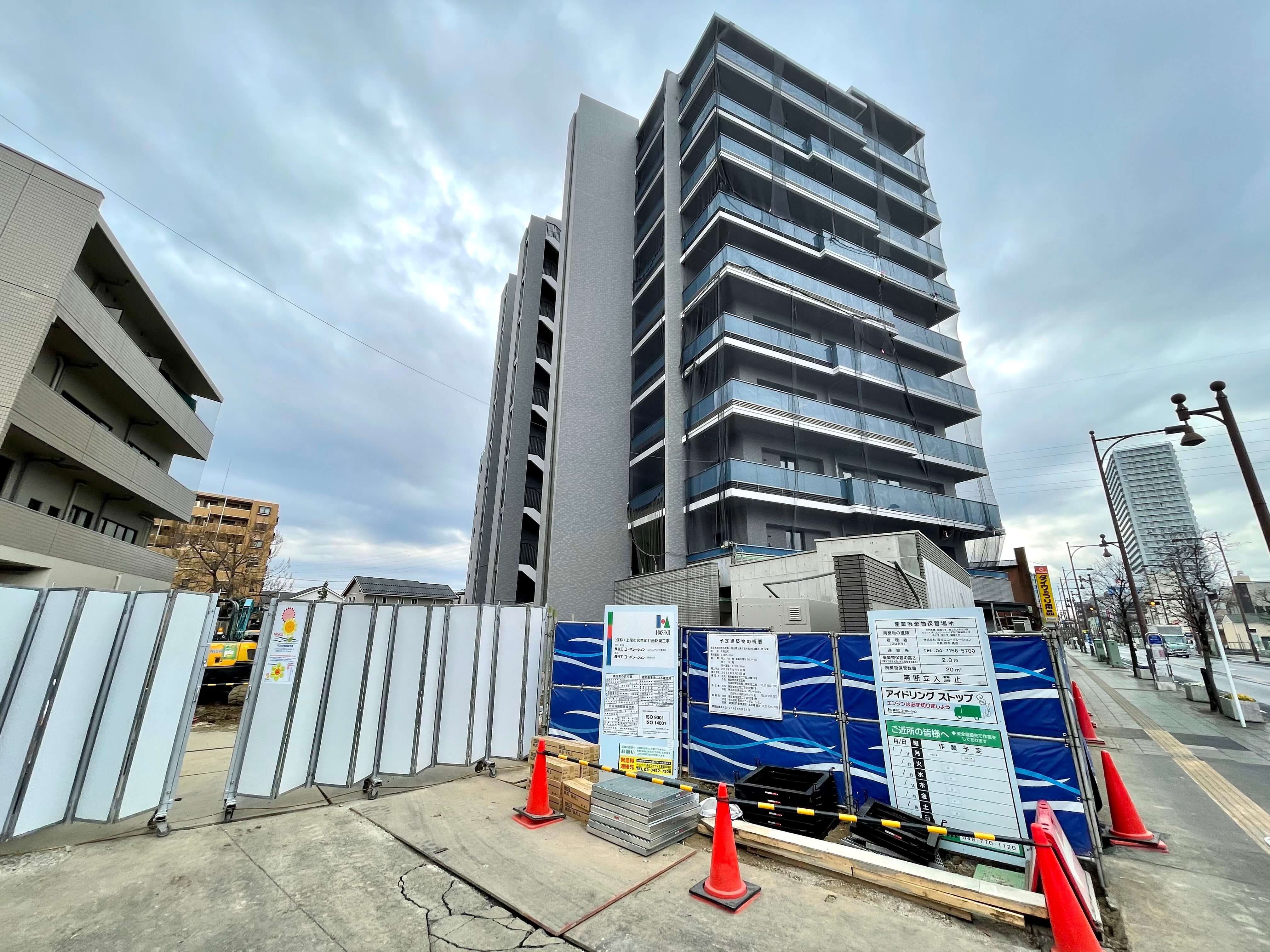 ルネ上尾の工事状況を調査 21年4月からモデルルームをオープン予定 さいたまっぷる