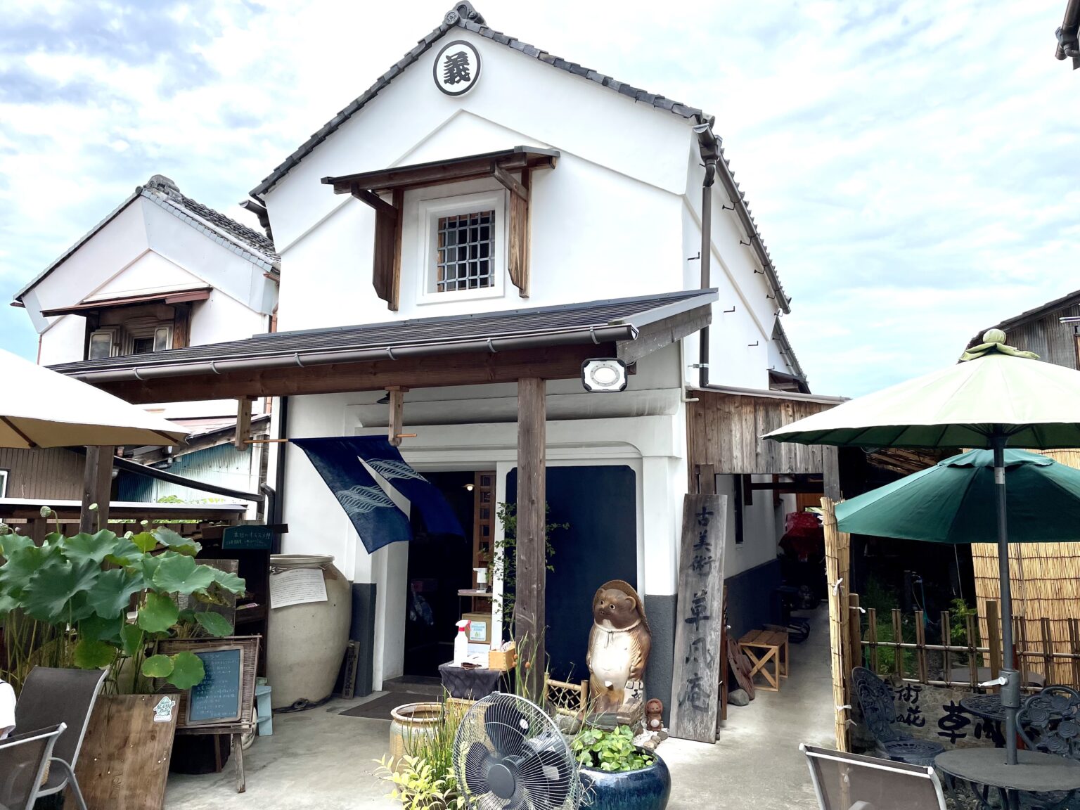 飯能｜蔵カフェ 草風庵でフルーツたっぷりのパフェ&かき氷を味わう！ さいたまっぷる