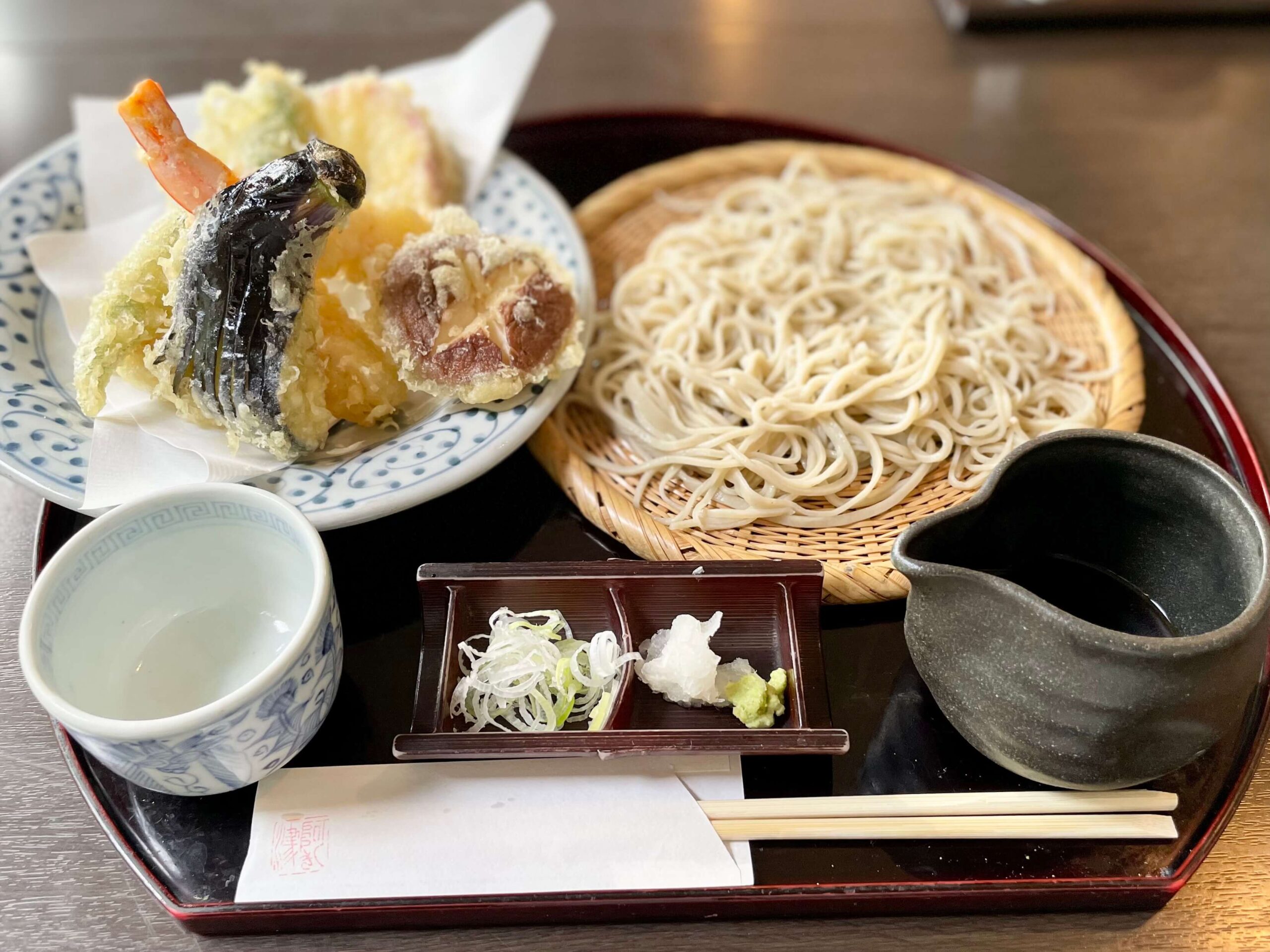 北本 阿き津｜旅館のような蕎麦屋さんで天せいろをいただく！【予約