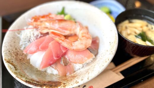 上尾駅東口にオープンした大和で数量限定 海鮮丼を実食！プリプリ海老がたまらない！